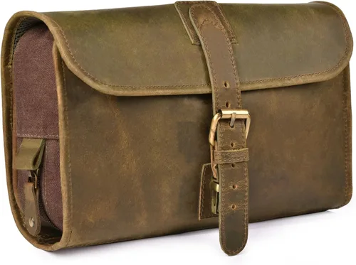 Miniatura 10 de LEATHER VILLAGE DOPP-3, Negro