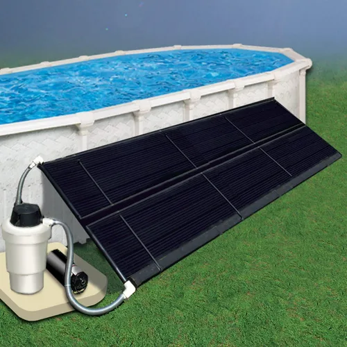 Sistemas de calefacción solar Doheny's para piscinas sobre el suelo (kit de colector de 2.5 x 20 pies)