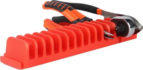 Miniatura 8 de DEHOYI Juego de 24 organizadores magnéticos para alicates para almacenamiento en caja de herramientas y cajones Soportes modulares para alicates