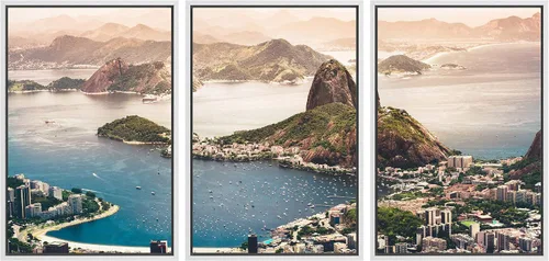Miniatura 91 de wall26 Lienzo enmarcado para pared, juego de arte de noche estrellada sobre montañas, cielo nocturno tranquilo, naturaleza, desierto, fotografía