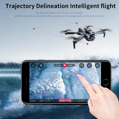 Miniatura 6 de GoolRC Drone con cámara para adultos 4K UHD, Mini RC FPV Dron, RC Quadcopter con evitación de obstáculos, posicionamiento de flujo óptico, cámaras