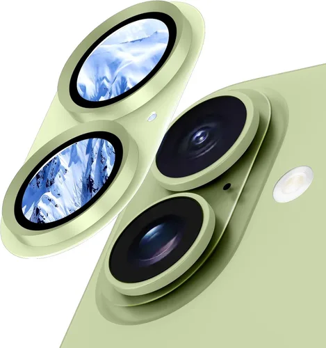 Miniatura 15 de Protector de lente de cámara para iPhone 15/iPhone 15 Plus/iPhone 14/iPhone 14 Plus, pantalla de cubierta de cámara de vidrio templado de aleación