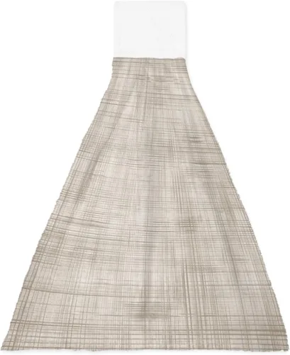 Toallas de cocina colgantes estilo granja, retro, textil, textura a cuadros, toallas de mano con lazo para colgar, estilo granja, suaves,