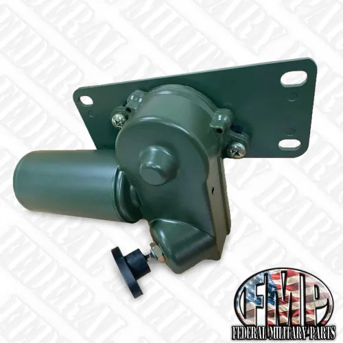 Miniatura 2 de Motor del limpiaparabrisas de 24 V, estilo tardío 12342501 557871, se adapta a vehículos militares HUMVEE Serie M, incluyendo M998