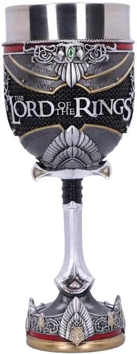 Miniatura 4 de Nemesis Now Aragorn - Copa de Lord of the Rings - Vaso temático pintado a mano, perfecto coleccionable para los fanáticos y entusiastas de LOTR