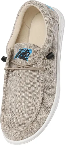 Miniatura 34 de FOCO Men's NFL Team Logo Lightweight Loafers Lace Up Cotton Knit Shoes