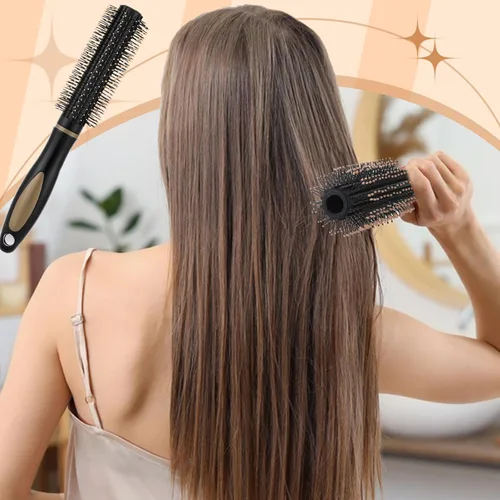 Miniatura 3 de Juego de 5 cepillos para el cabello para mujer, peine desenredante, cepillo para hombres y mujeres, cabello húmedo, seco, rizado y liso