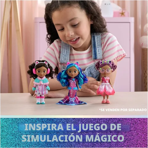 Miniatura 5 de Gabby's Dollhouse DreamWorks The Movie, muñeca Mer-Tastic Gabby, con ropa de muñeca temática de sirena y accesorios de muñeca, juguetes para niños