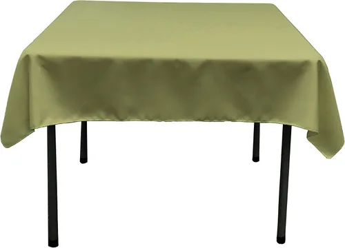Miniatura 143 de LA Linen. Mantel cuadrado de popelina de poliéster
