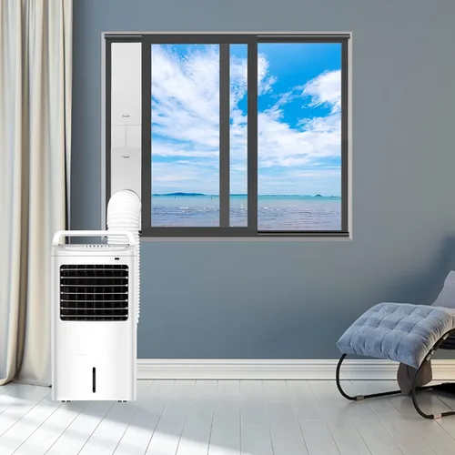 Miniatura 5 de Kit de ventilación de ventana de CA portátil con manguera de 5 pulgadas, kit de sellado de ventana de 6 piezas para aire acondicionado portátil, kit