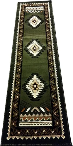 Miniatura 60 de Kingdom South West - Alfombra ovalada de nativos americanos, diseño bereber beige, D143 (3 pies x 4 pies 7 pulgadas, ovalada)