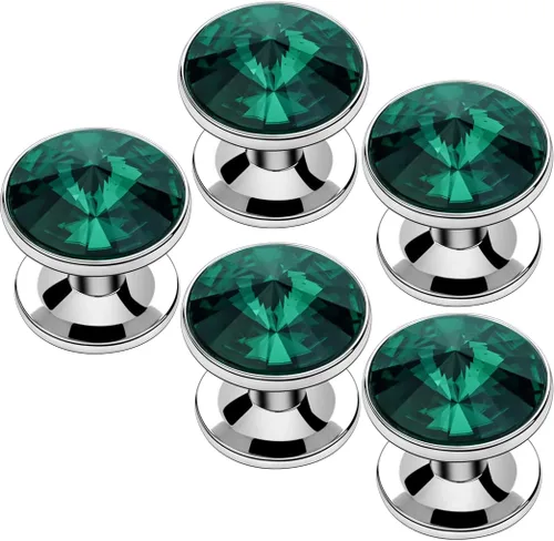 Miniatura 27 de HAWSON Gemelos para hombre con juego de tachuelas de camisa de 4/6 piezas, caja de regalo, joyería para hombre o accesorios para boda, fiesta