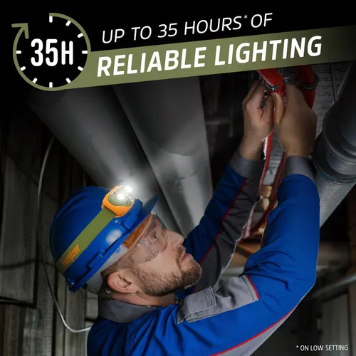 Miniatura 2 de Energizer Linterna Frontal LED PRO (Paquete de 2), Linternas Frontales Resistentes al Agua IPX4, Luz de Cabeza de Alto Rendimiento para Exteriores