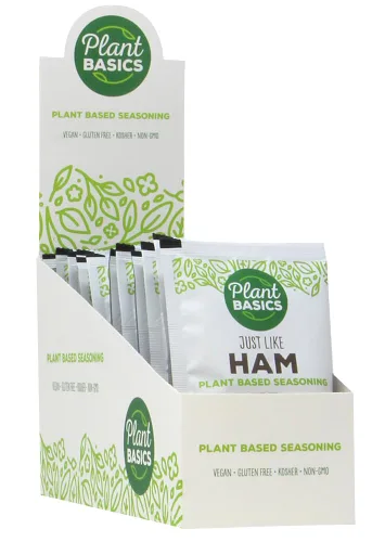 Miniatura 5 de Plant Basics - Condimento a base de plantas, al igual que el jamón, 2 onzas, vegano, sin gluten, kosher, sin OMG