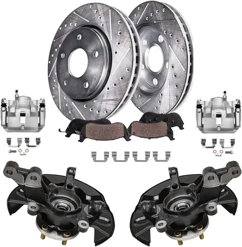 Miniatura 57 de Detroit Axle - Rotores de freno traseros para Toyota GR Supra BMW 230i 330e 330i 430i 530i 530i 530e 540d 540i xDrive X3 X4 Z4, rotores de freno