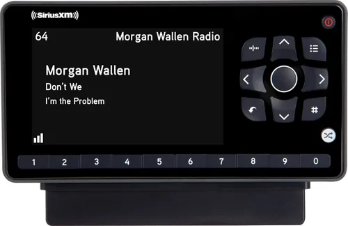 SiriusXM SXEZR1V1 Onyx EZR Radio Satelital con Kit de Vehículo - Disfruta de SiriusXM en tu Sistema de Audio de Coche Existente y Más con Esta Radio