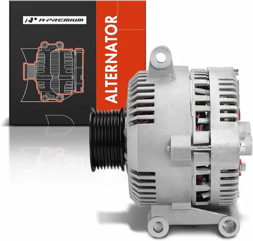Miniatura 8 de A-Premium Alternador compatible con Ford F-250 95-96, F-350 95-97, E-450 E-550 Super Duty 2003, E-350 Econoline Club Wagon 95-02 - V8 7.3L - 130Amp
