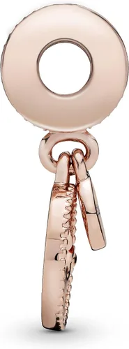 Miniatura 3 de PANDORA Jewelry Family Heritage - Colgante de circonita cúbica en rosa, Metal, Circonita cúbica