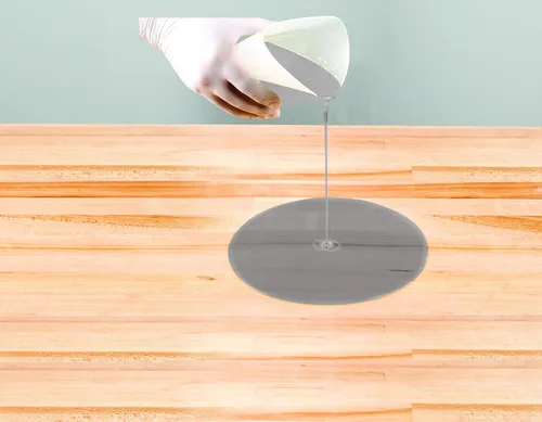 Miniatura 6 de Varathane 363903 Super Glaze - Epoxi de alto brillo, cuarto de galón, gris clásico