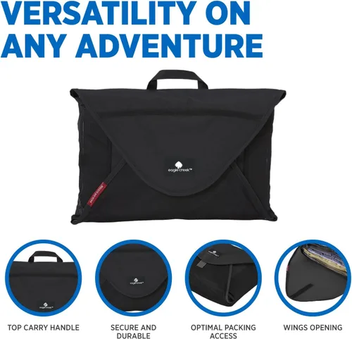 Miniatura 3 de Eagle Creek Pack-It - Carpeta original para ropa, bolsas de ropa perfectas para viajes, con tabla plegable sin arrugas y alas de compresión