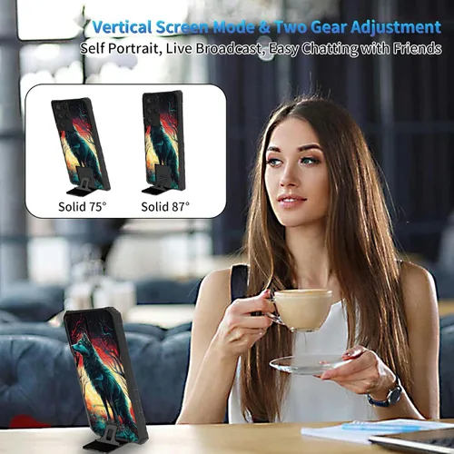Miniatura 1006 de Funda para Samsung Galaxy S22 Ultra 5G, Galaxy S22 Ultra con cubierta de cámara deslizante, funda resistente de doble capa con función atril Black