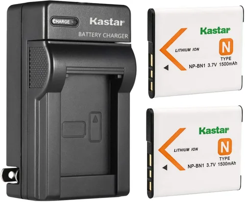 Miniatura 5 de Kastar - Cargador de batería para Sony NP-BN1, batería tipo N, Sony BC-CSN, cargador BC-CSNB, Sony Cyber-Shot DSC-WX80, Cyber-Shot DSC-WX100