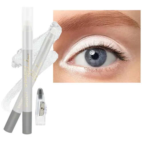 Miniatura 8 de Sombra de ojos en barra negra, delineador de ojos iluminador, barra iluminadora de ojos, sombra de ojos cremosa brillante, sombra de ojos Negro #7