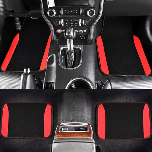 Miniatura 8 de Flying Banner Fundas de asiento de coche para asiento delantero y trasero, de poliéster, protectores de asiento de automóvil, fácil instalación