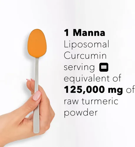 Miniatura 2 de Manna Vitamins Evolved Curcumina líquida liposomal para una absorción avanzada, el mejor suplemento de cúrcuma para apoyo diario de la salud