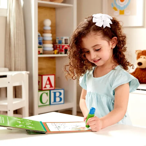 Miniatura 5 de Melissa & Doug On The Go Water Wow! Almohadilla de actividades para colorear reutilizable que se revela con agua - Selva