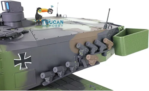 Miniatura 6 de Heng Long Toucan RC Hobby 2.4Ghz 1/16 Escala Plástico Leopard2 A6 RC Tanque