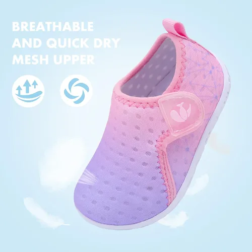 Miniatura 127 de FEETCITY Baby Boys Girls Water Sport Shoes Barefoot Kids Aqua Socks Quick-Dry Beach Swim Pool Shoes