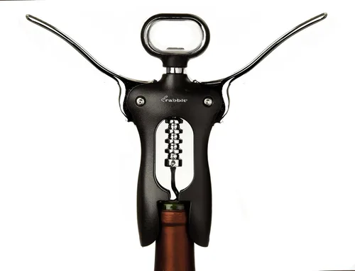 Miniatura 2 de Rabbit Bar Tools Sacacorchos Classic Wing, Plata, 1 EA