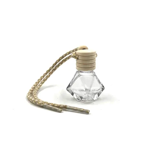 Miniatura 3 de 10 paquetes de difusores colgantes para automóvil, botellas de perfume de vidrio vacías, difusor de ambientador, botella, colgante, aceite