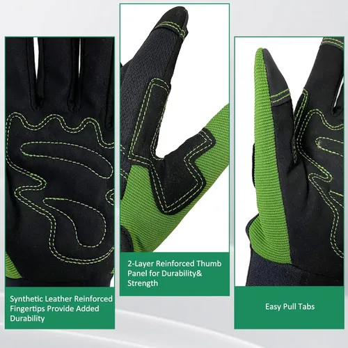 Miniatura 4 de Guantes de jardinería para hombres y mujeres, a prueba de espinas y resistentes a pinchazos, guantes de trabajo de seguridad y jardinería, regalos