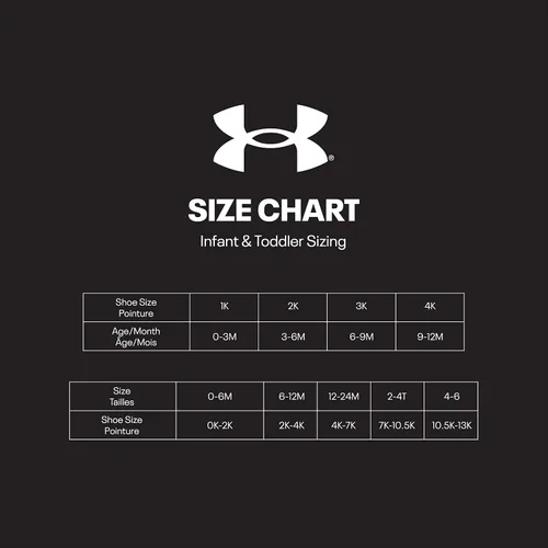 Miniatura 5 de Under Armour Paquete múltiple de calcetines estampados para niños