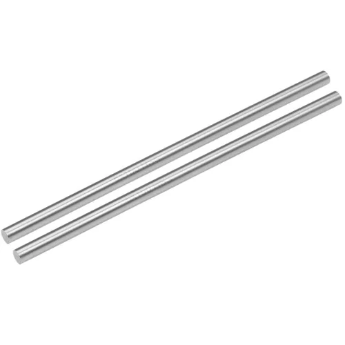 Miniatura 10 de uxcell Varilla de acero redonda, barra de torno HSS de 0.512 in, herramienta de 5.906 in de largo, para engranajes de eje, taladradora, taladradora