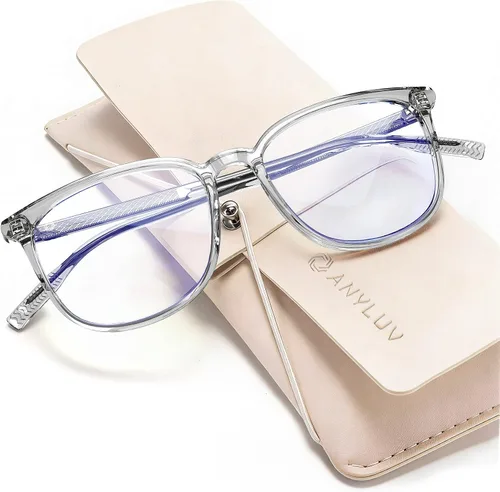 Miniatura 36 de ANYLUV Gafas de luz azul para mujeres y hombres, lentes de bloqueo de luz azul para mujer, anteojos de computadora antifatiga ocular
