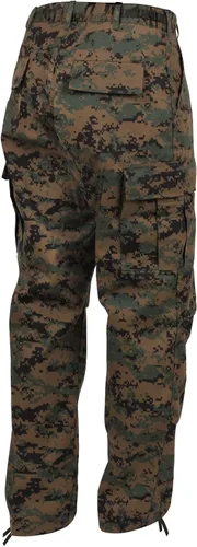 Miniatura 4 de Rothco Camo Tactical BDU (Uniforme de combate)- Pantalones cargo militares, M