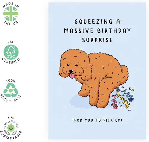 Miniatura 2 de CENTRAL 23 Tarjetas emergentes para perros de cumpleaños, tarjetas de felicitación sorpresa masivas, regalos únicos para mamá, papá, dueños