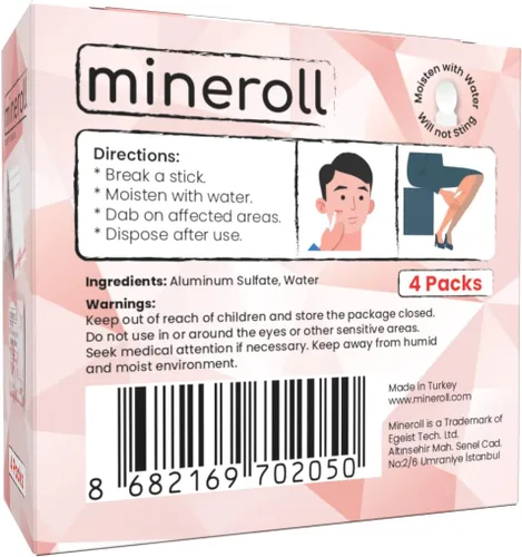 Miniatura 4 de Styptic - Accesorios para afeitado (4 paquetes, 80 varillas) detiene el sangrado para raspaduras de afeitar y cortes menores para hombres y mujeres