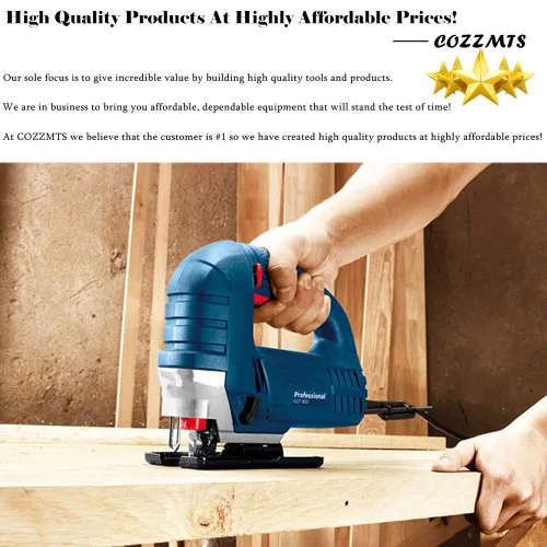 Miniatura 6 de 30 piezas de juego de hojas para sierra de calar con mango en U para corte de madera, plástico y metal, compatibles con Bosch DEWALT SKIL Black and
