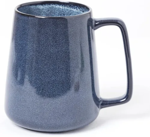Miniatura 11 de Tazas de café grandes de cerámica, 21 onzas, diseño de mango grande, taza de té y café extra grande para oficina y hogar, aptas para microondas
