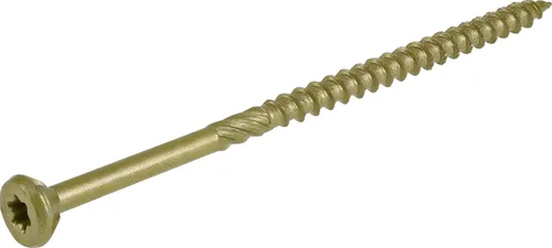 Miniatura 12 de Power Pro Tornillos de madera para exteriores de alta calidad, tornillos de cubierta multiusos #10 x 5 pulgadas para proyectos al aire libre, broca