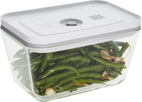 Miniatura 19 de ZWILLING Fresh & Save Recipiente hermético de vidrio para almacenamiento de alimentos, contenedor de preparación de comidas, tamaño mediano