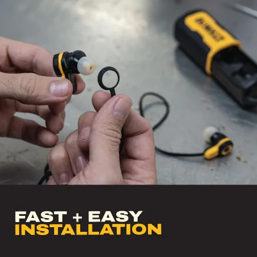 Miniatura 7 de DEWALT Cordón antipérdida para auriculares TWS y TWS ANC – Cable de seguridad duradero para un ajuste seguro y fácil acceso, correa de cuello