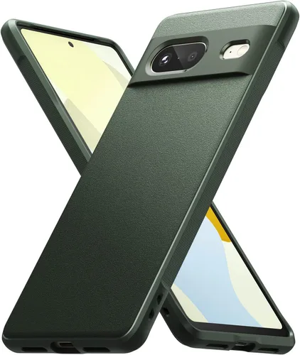 Miniatura 2 de Ringke Onyx - Funda compatible con Google Pixel 7 [verde oscuro] + funda delgada compatible con Google Pixel Watch [transparente + negro]