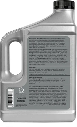 Miniatura 2 de Power Service Diesel Kleen+Cetane Boost 64 oz, paquete de 1 3064-06 gris