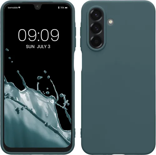 Miniatura 153 de kwmobile Funda compatible con Samsung Galaxy A23 4G / 5G - Funda de silicona TPU metálica suave y delgada - Rojo oscuro metálico