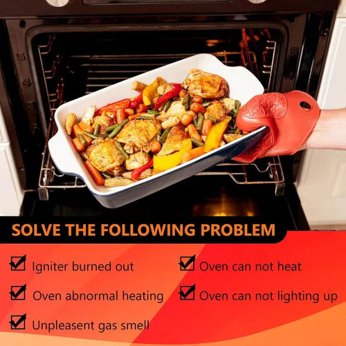 Miniatura 4 de 62-22868-93 Reemplazo de encendido de superficie caliente para horno Rheem Ruud Weatherking Reemplaza la pieza 025-32625-000 Norton-271N 62-22868-82